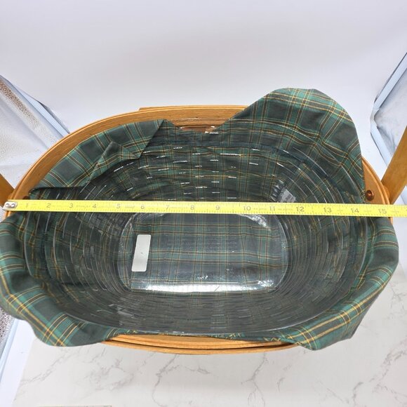 Longaberger 1995 Tradition Collection Large Family Basket Fabric Liner Protector - Picture 5 of 8